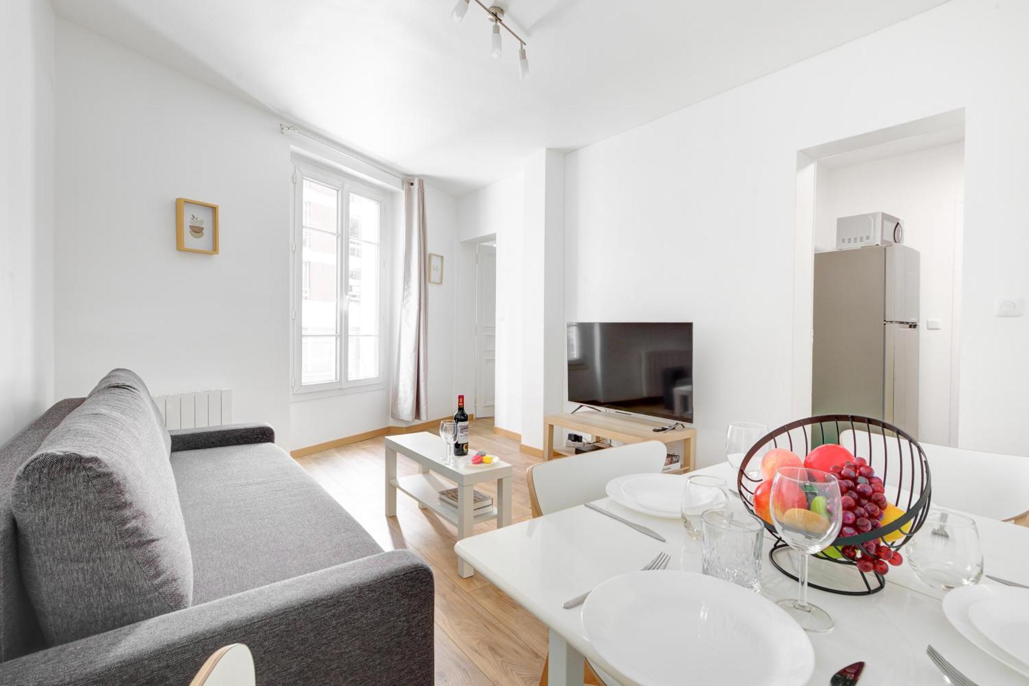 4 Personnes Charmant Appartement Paris 13Eme Bagian luar foto
