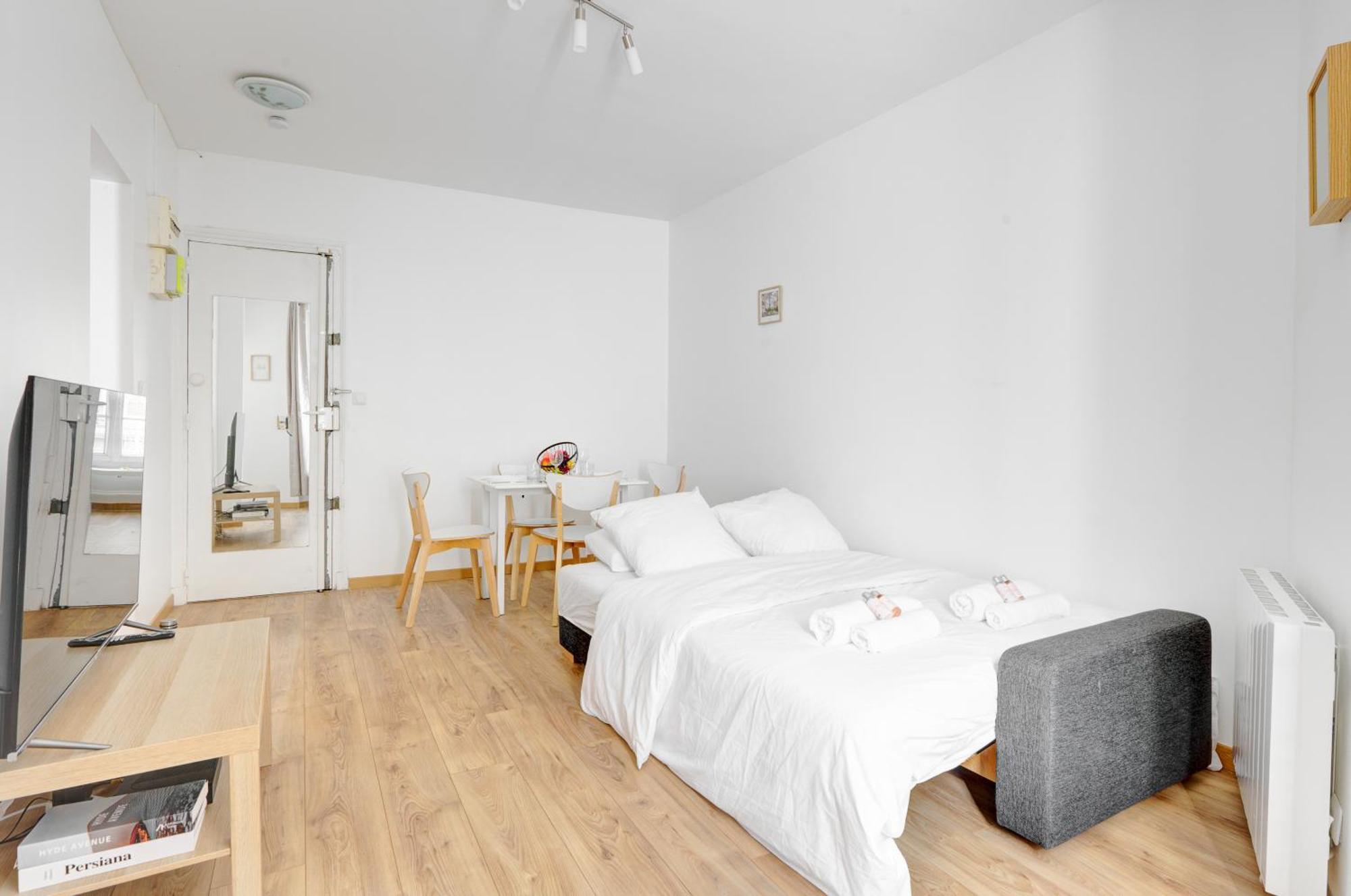 4 Personnes Charmant Appartement Paris 13Eme Bagian luar foto