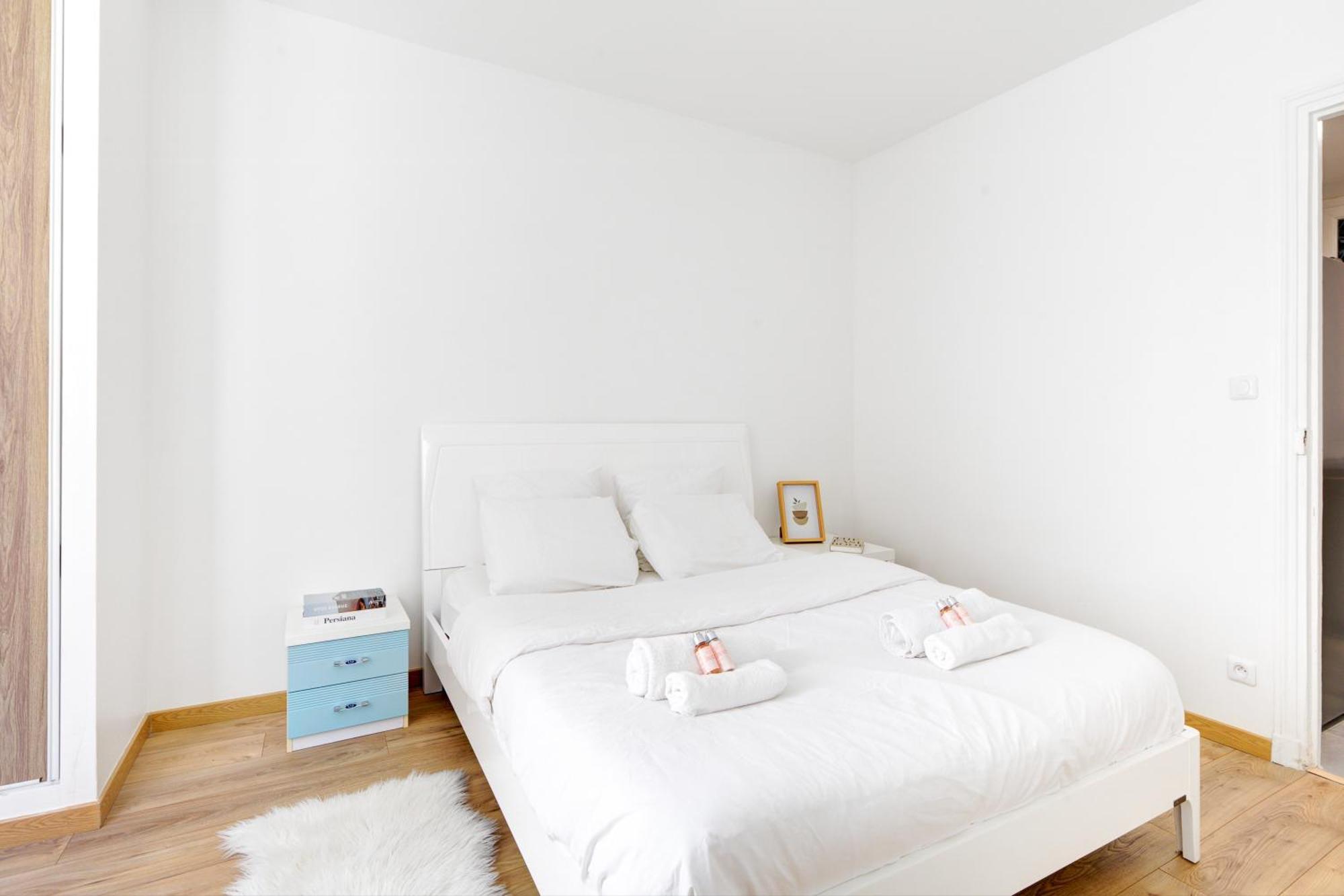 4 Personnes Charmant Appartement Paris 13Eme Bagian luar foto